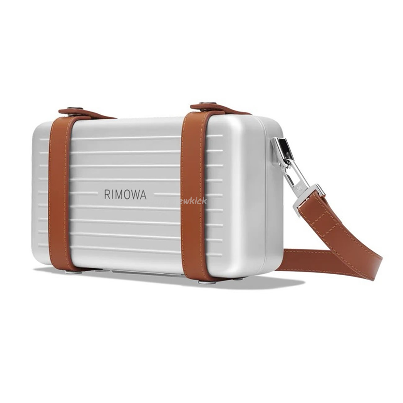 Rimowa Aluminium Silver Cross Body Bag (10) - newkick.cc